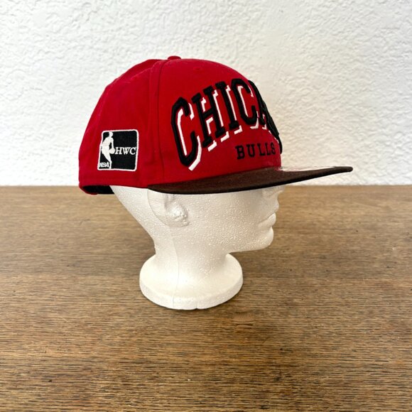 NWT Chicago Bulls Snapback 9 Fifty Baseball Cap | Vintage Chicago Bulls Hat - Picture 2 of 9